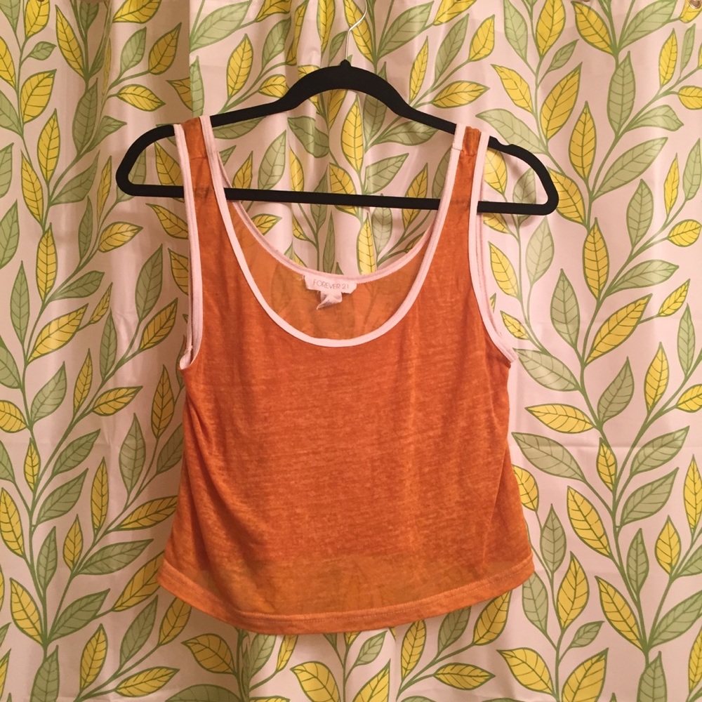 Forever 21 🍊orange tank